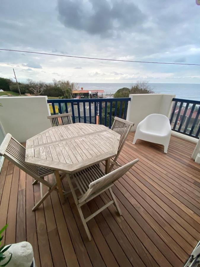 Bel Appartement Vue Mer - 1Er Rang Front De Mer Сен-Жан-де-Люз Экстерьер фото
