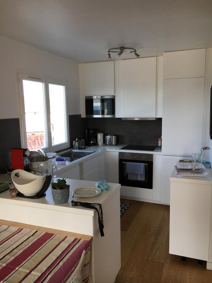 Bel Appartement Vue Mer - 1Er Rang Front De Mer Сен-Жан-де-Люз Экстерьер фото